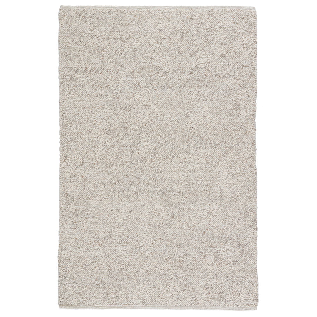 Jaipur Living Hadren QTM04 Handmade Solid White and Light Gray Area Rug (9'x12') large image 