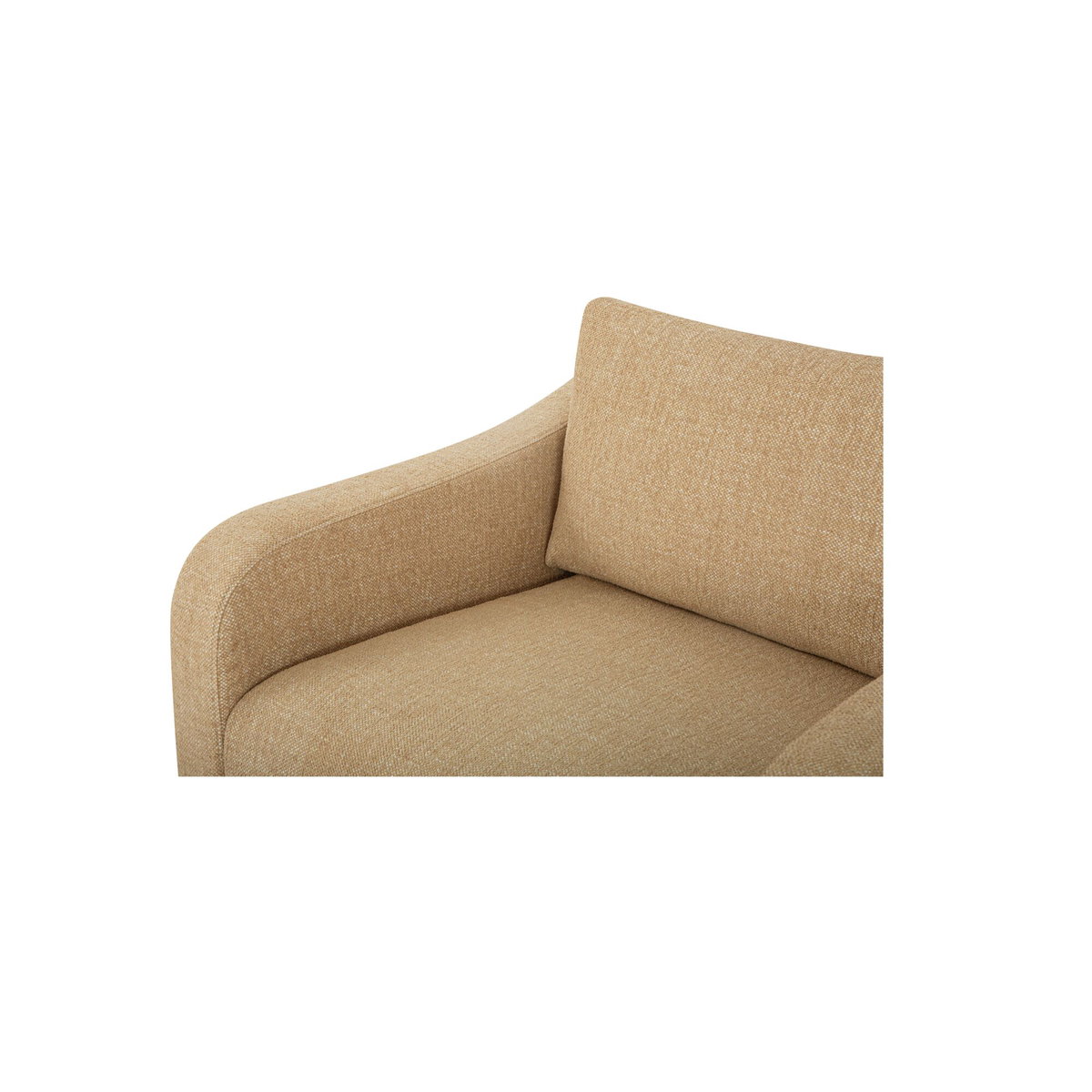 Keane Lounge Chair Ochre, Accent Chair by Moe's Home, 38" width x 31.25" height x 39.5" depth View 5