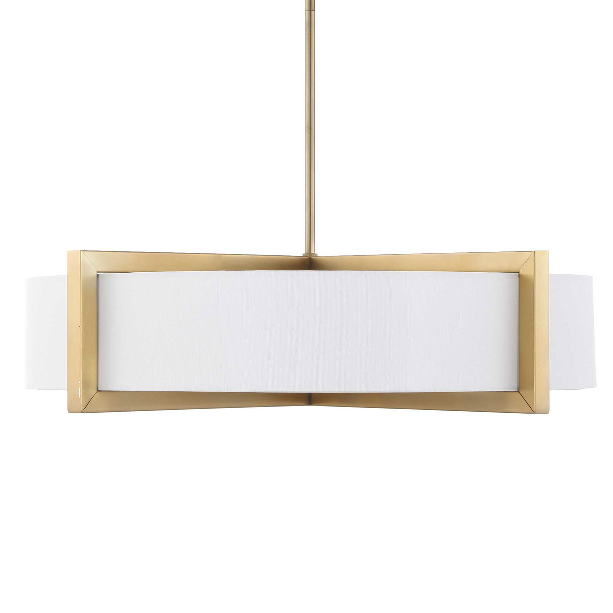 Cresson 4 Light Drum Pendant, by Uttermost, 6.5" height x 30" diameter View 7