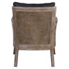 Encore Dark Gray Armchair, Accent Chair by Uttermost, 28.5" width x 33" height x 31" depth thumbnail 6