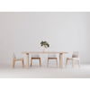 Deco Oak Dining Chair Light Grey - Set Of Two thumbnail 10