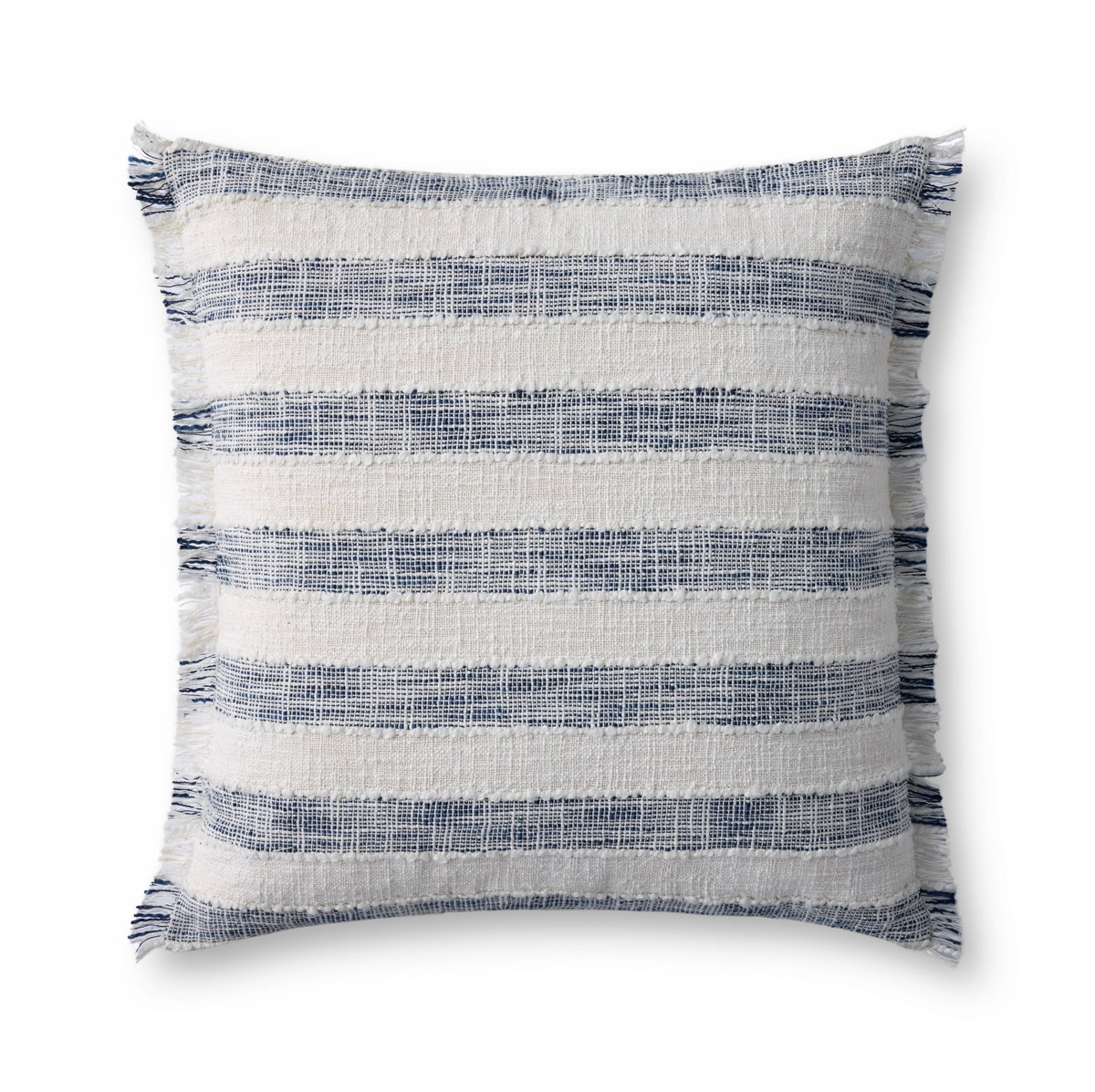 Loloi Blue Pillow, Decorative Pillow, 22" length x 22" width View 1