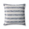 Loloi Blue Pillow, Decorative Pillow, 22" length x 22" width thumbnail