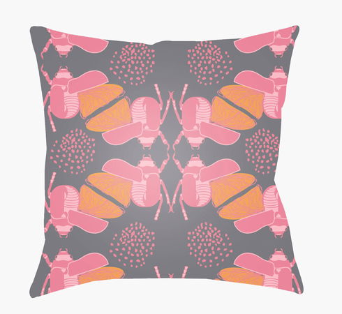 Doodle Accent Pillow