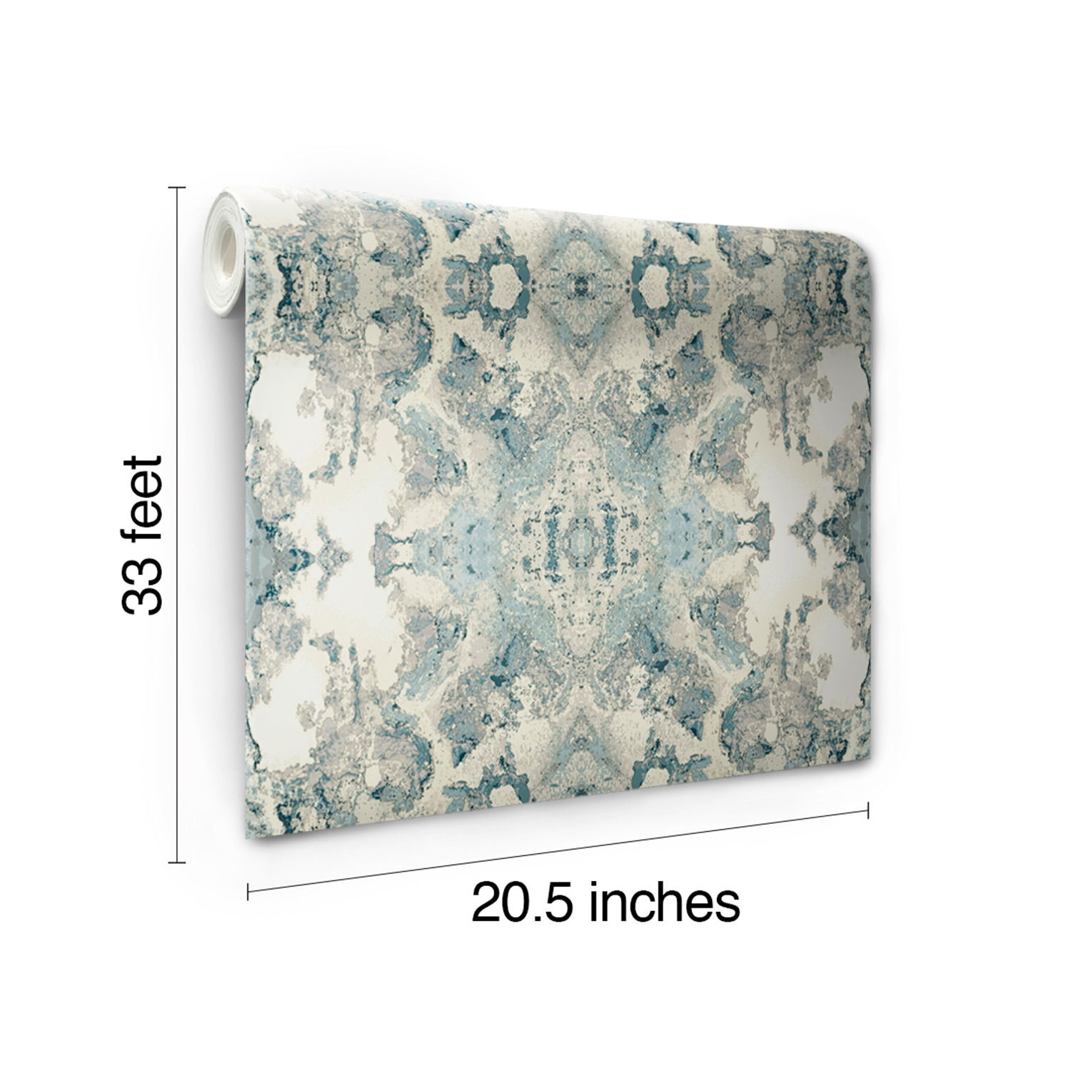Inner Beauty Light Blue Wallpaper large image 