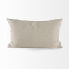 Danika  Beige and Gold Fabric Decorative Pillow Cover thumbnail 4