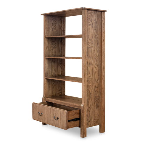 Caroline Bookcase Warm Brown