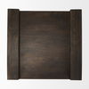 Athelia Dark Brown Wood Accent Table, Side & End Table by Mercana, 23" length x 22" width x 22.25" height thumbnail 7