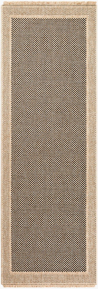 Mirage Machine Woven Rug, by Surya, 7'2.61" length x 2'7.5" width