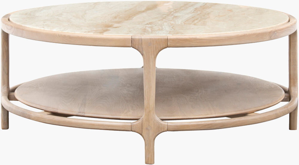 Eve Coffee Table, by Surya, 42" width x 16" height