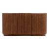 Carlton Sideboard Brown, Sideboards & Buffet by Dovetail, 68" width x 34.18" height x 19.75" depth thumbnail 2