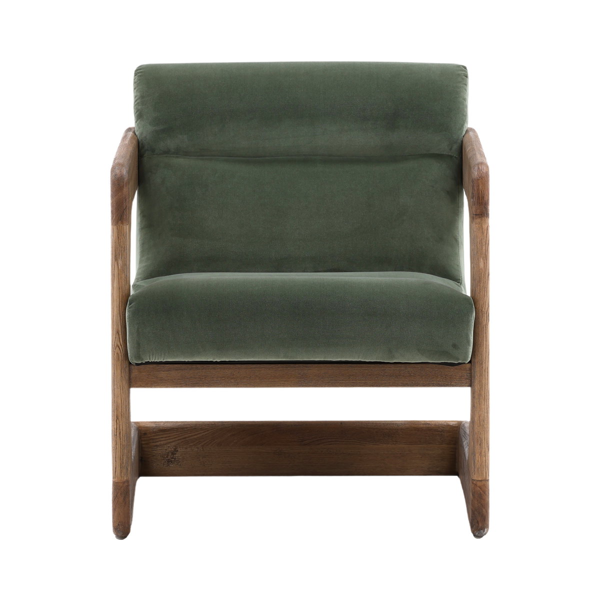 Bridges Occasional Chair Sage, Accent Chair by Dovetail, 24.25" width x 28.95" height x 31.8" depth View 2