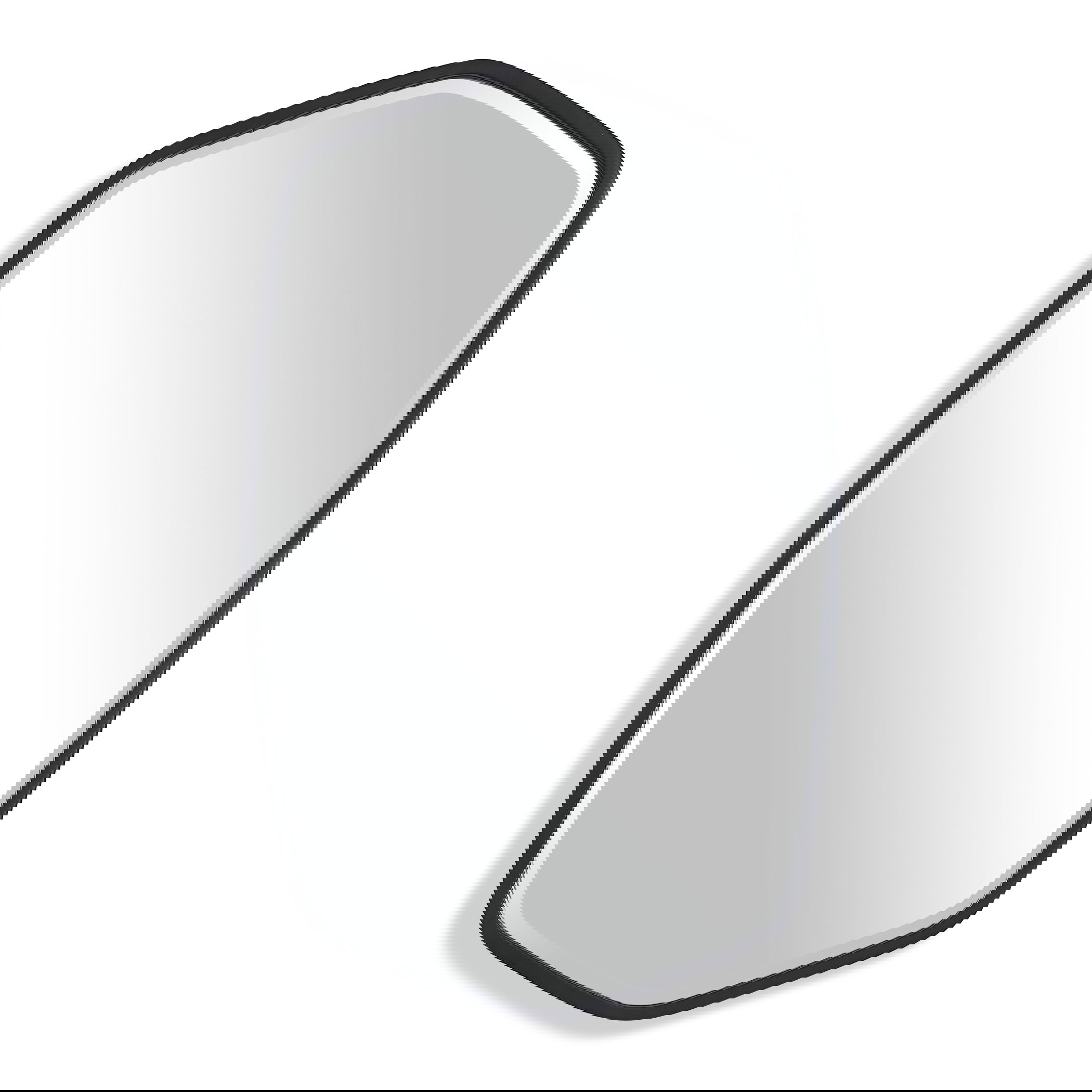 Duronia Black Iron Mirror large image 