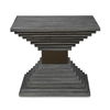 Andes Wooden Geometric Accent Table thumbnail 0