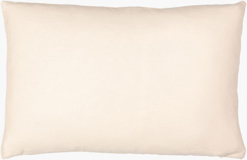 Linen Solid Lumbar Pillow