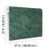 Palm Cove Toile Emerald Forest Wallpaper thumbnail 7