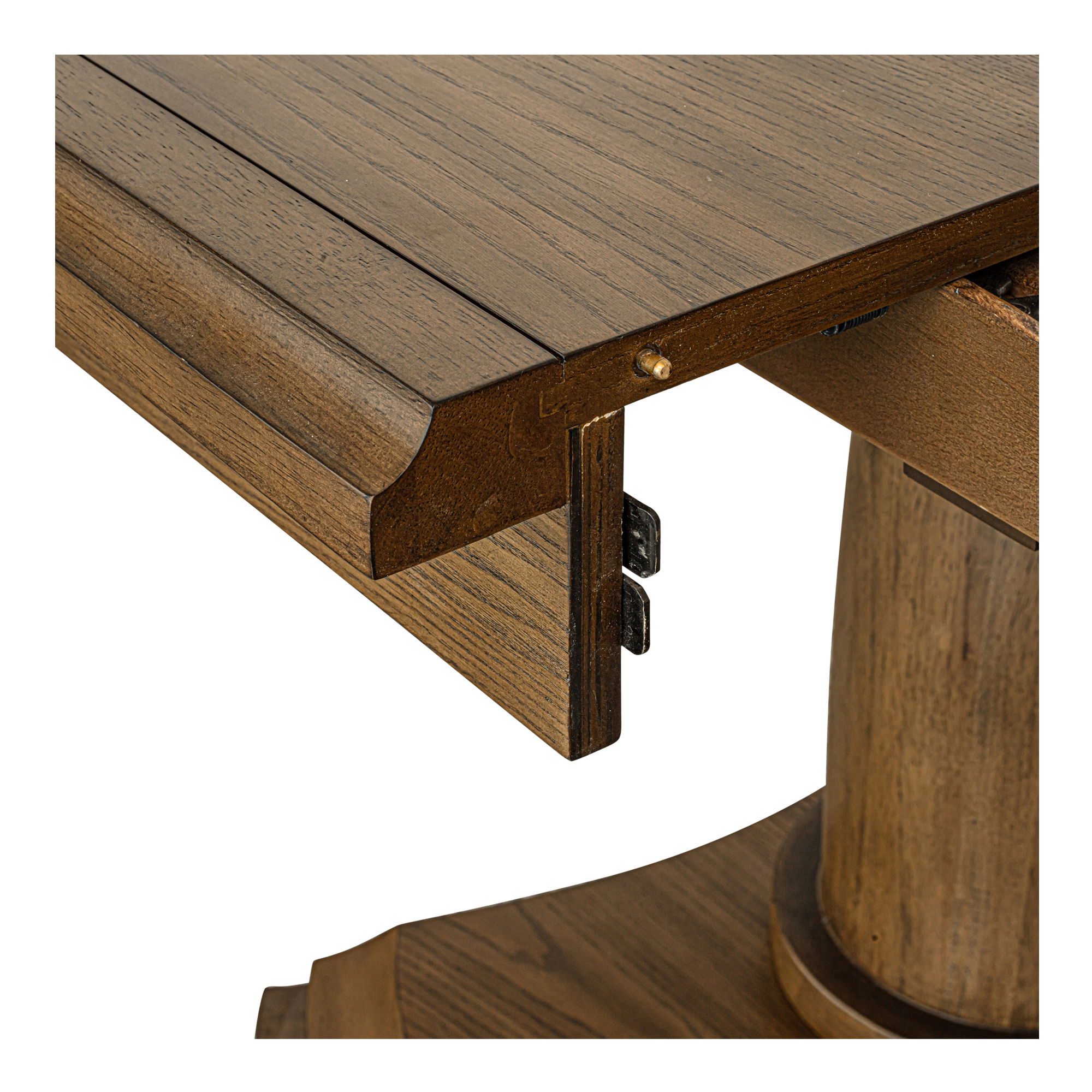 Jamie Extension Dining Table Vintage Brown large image 