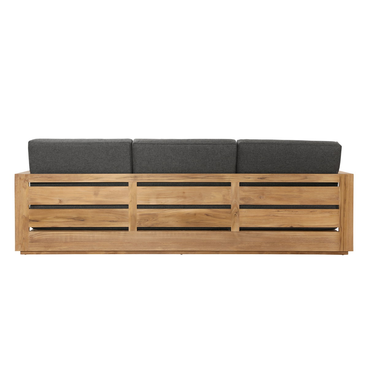 Darlene Outdoor Sofa Charcoal, Sofas & Sectional by Dovetail, 94.62" width x 32.5" height x 33.5" depth View 4