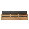 Darlene Outdoor Sofa Charcoal thumbnail 3