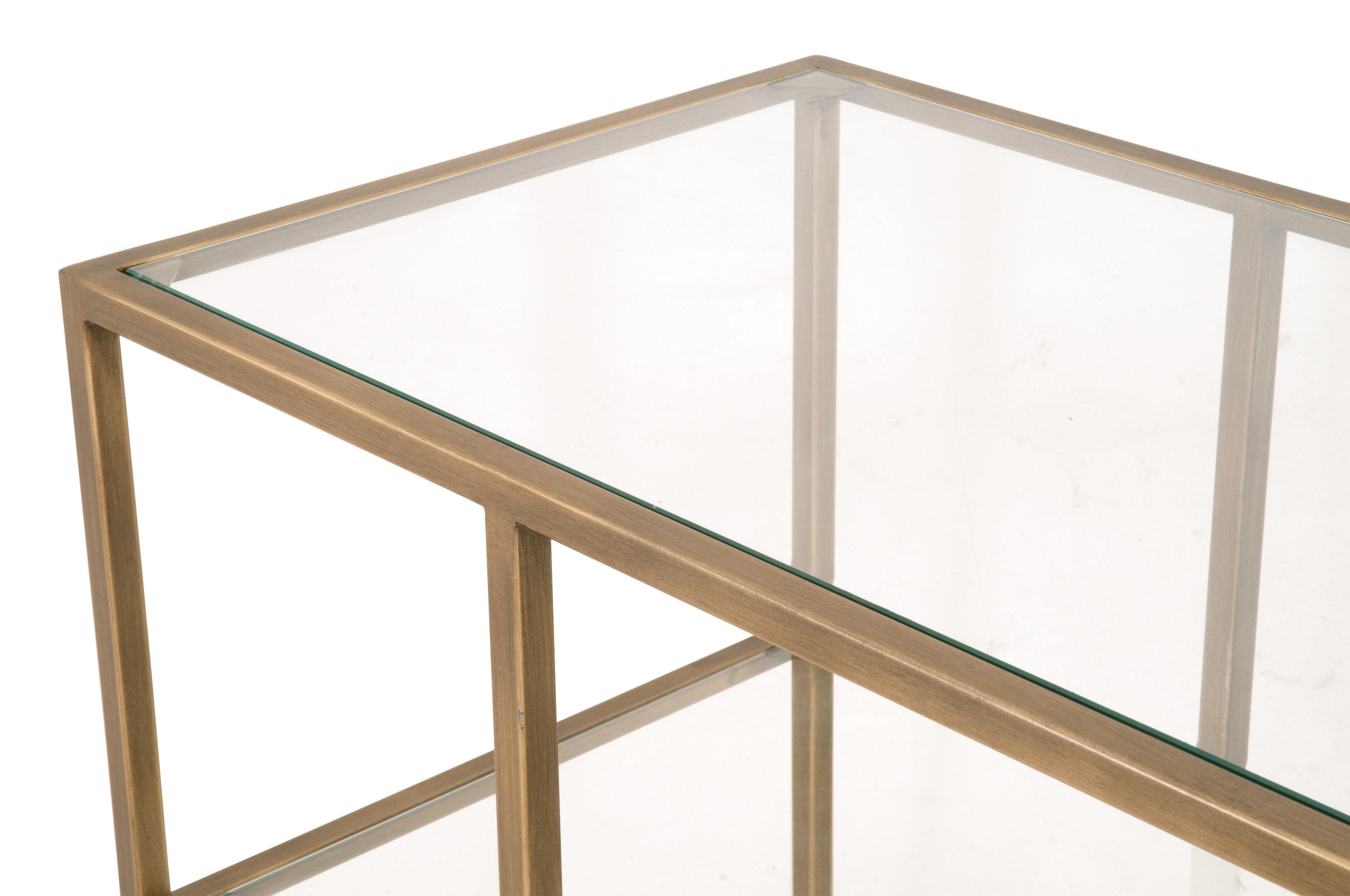 Beakman Low Bookcase, Console Table by Essentials for Living, 59" width x 28.5" height x 16" depth View 5