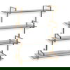 Auley Gold Wall Shelf thumbnail 0