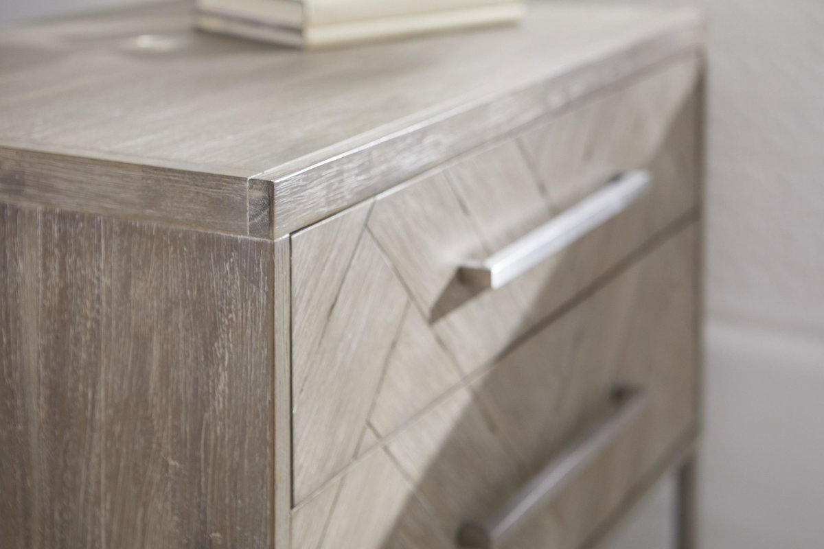 Mosaic 2-Drawer Nightstand, by Essentials for Living, 29.5" width x 27" height x 20" depth View 5