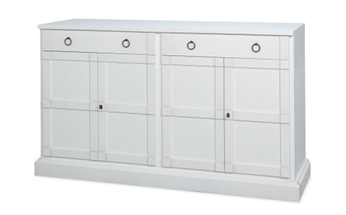 Center Media Base Cortina White