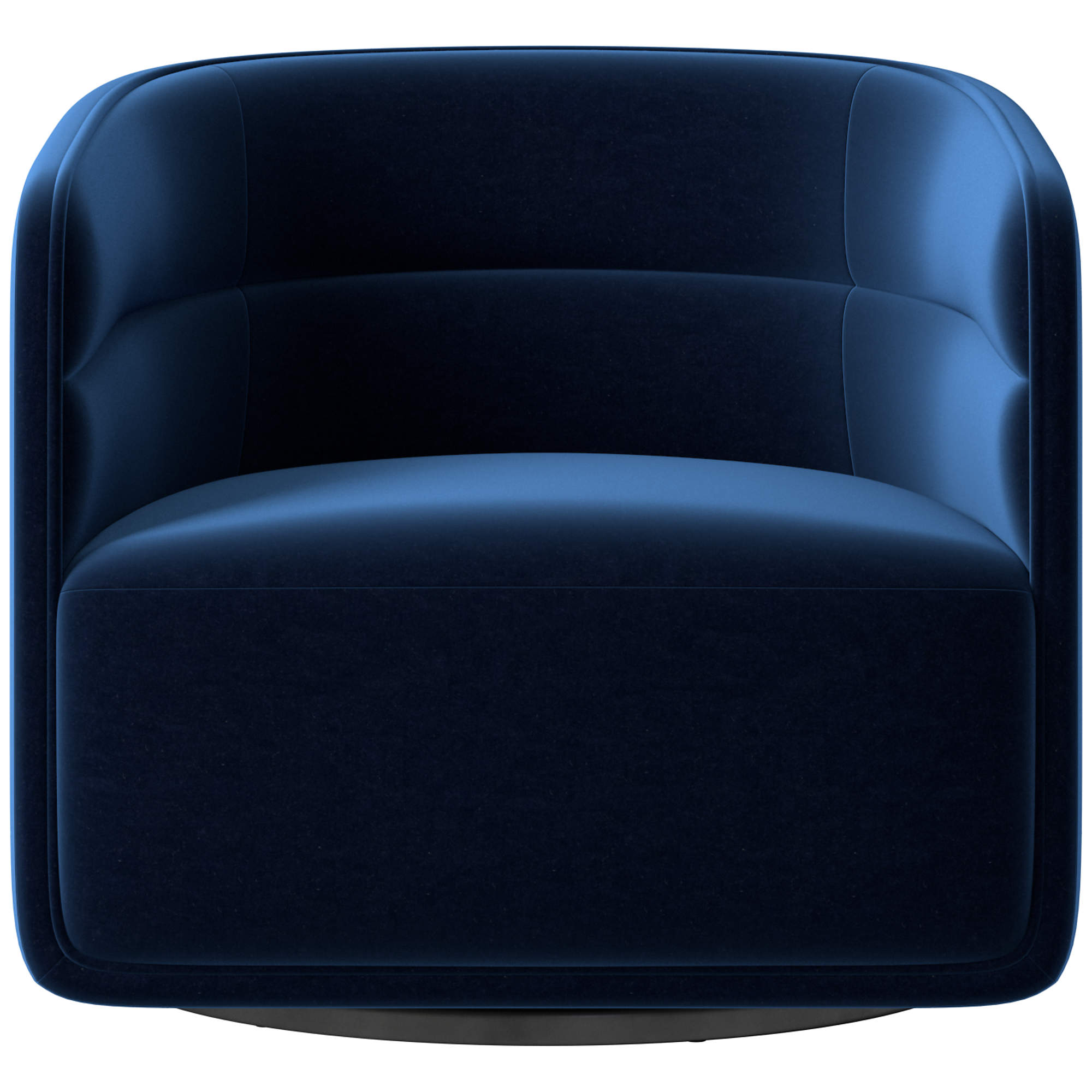 Online Designer Combined Living/Dining Sai Como Indigo Swivel Chair