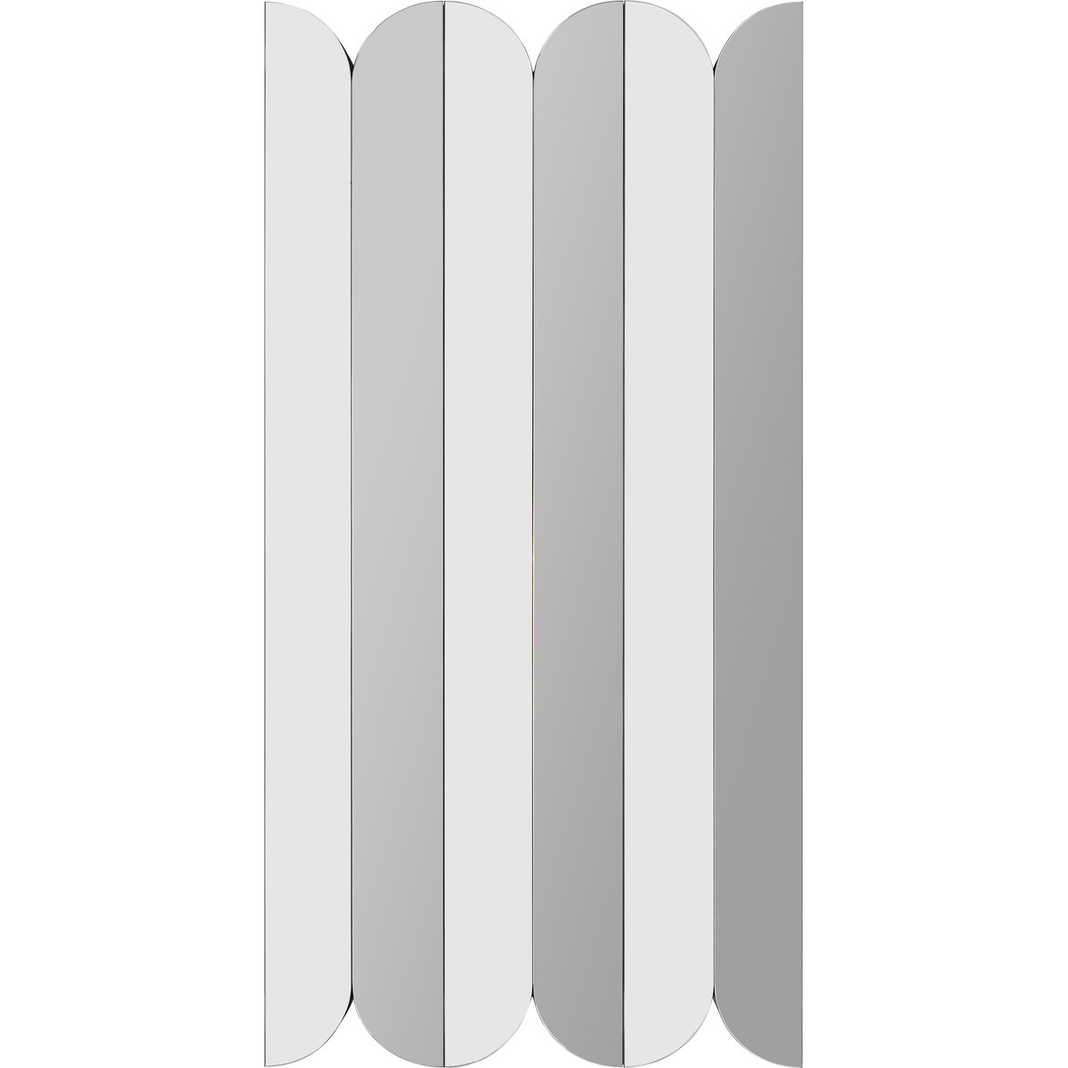 Riviera Wall Mirror, by Renwil, 60" height x 1.75" depth View 1