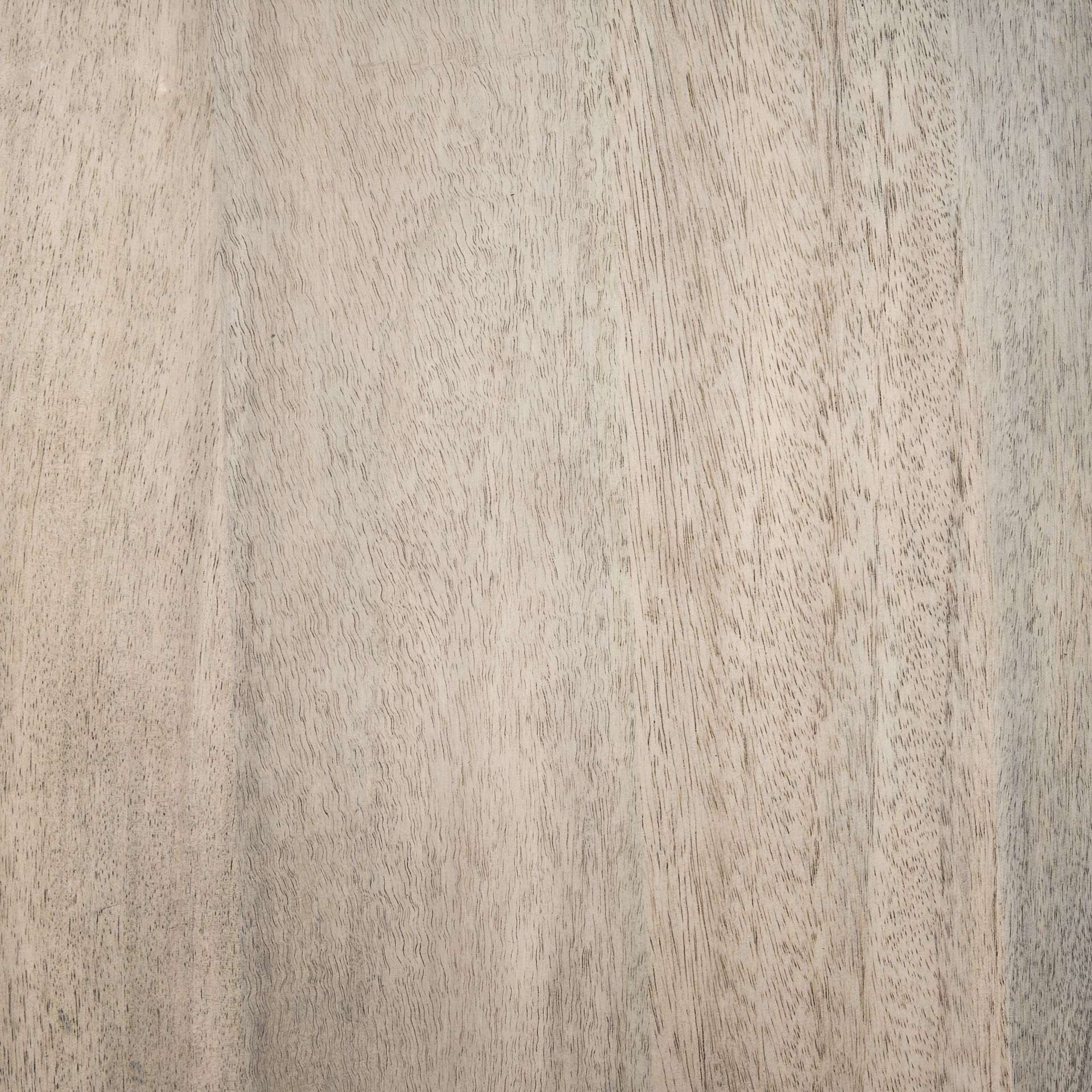 Clapp Round Light Brown with White Wash Wood and Silver Metal Nesting Coffee Tables (Set of 2), by Mercana, 44" length x 44" width x 20" height View 3