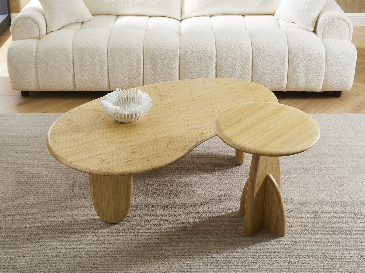Zephyr Side Table, Wheat, Desk by Greenington, 18" length x 18" width x 20" height View 8