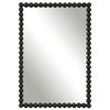 Serna Black Vanity Mirror, by Uttermost, 20.5" width x 30" height x 2" depth thumbnail 1