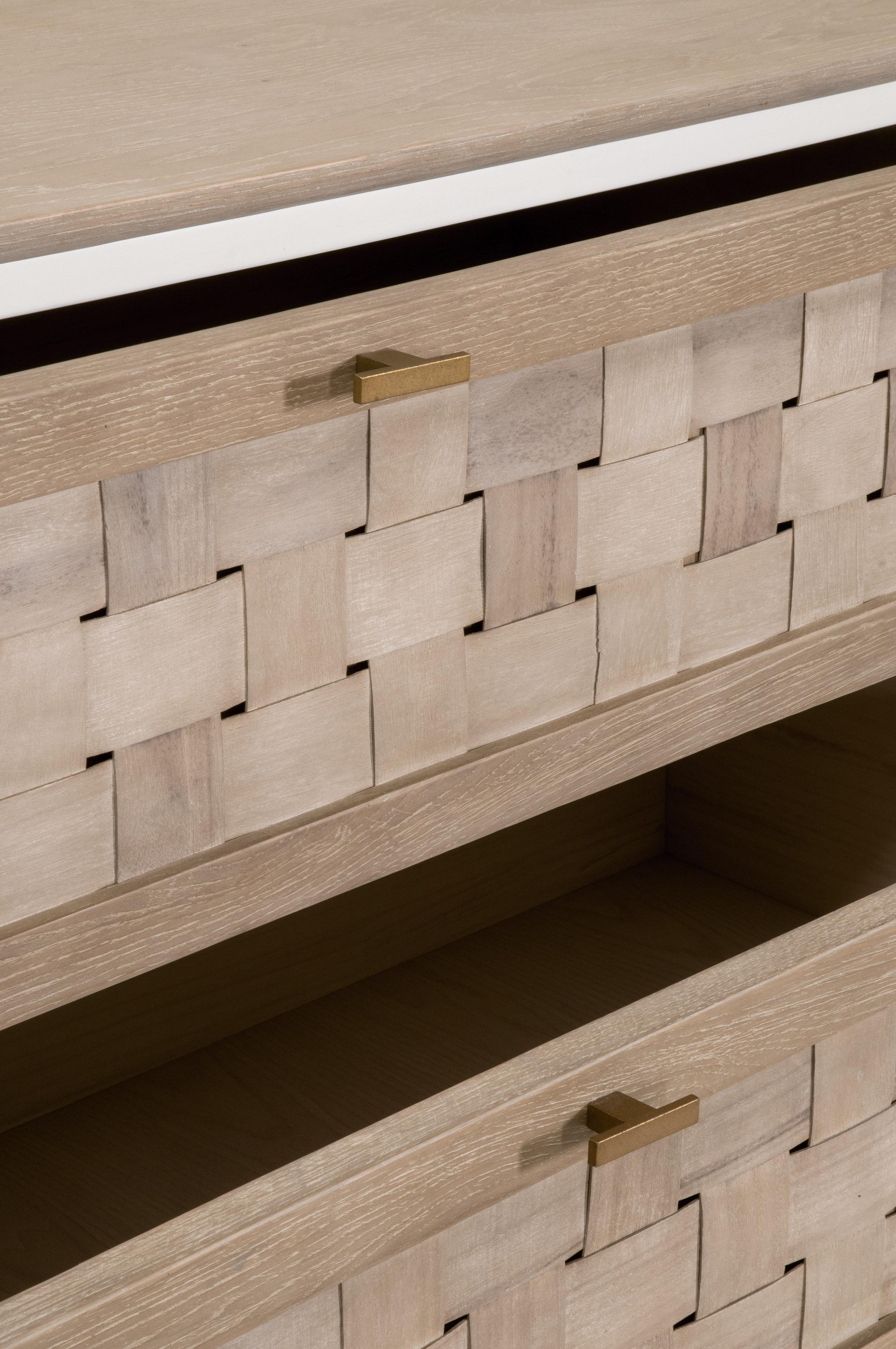 Weave Entry Cabinet, Shelving & Bookcase by Essentials for Living, 41.25" width x 35.5" height x 18.5" depth View 6