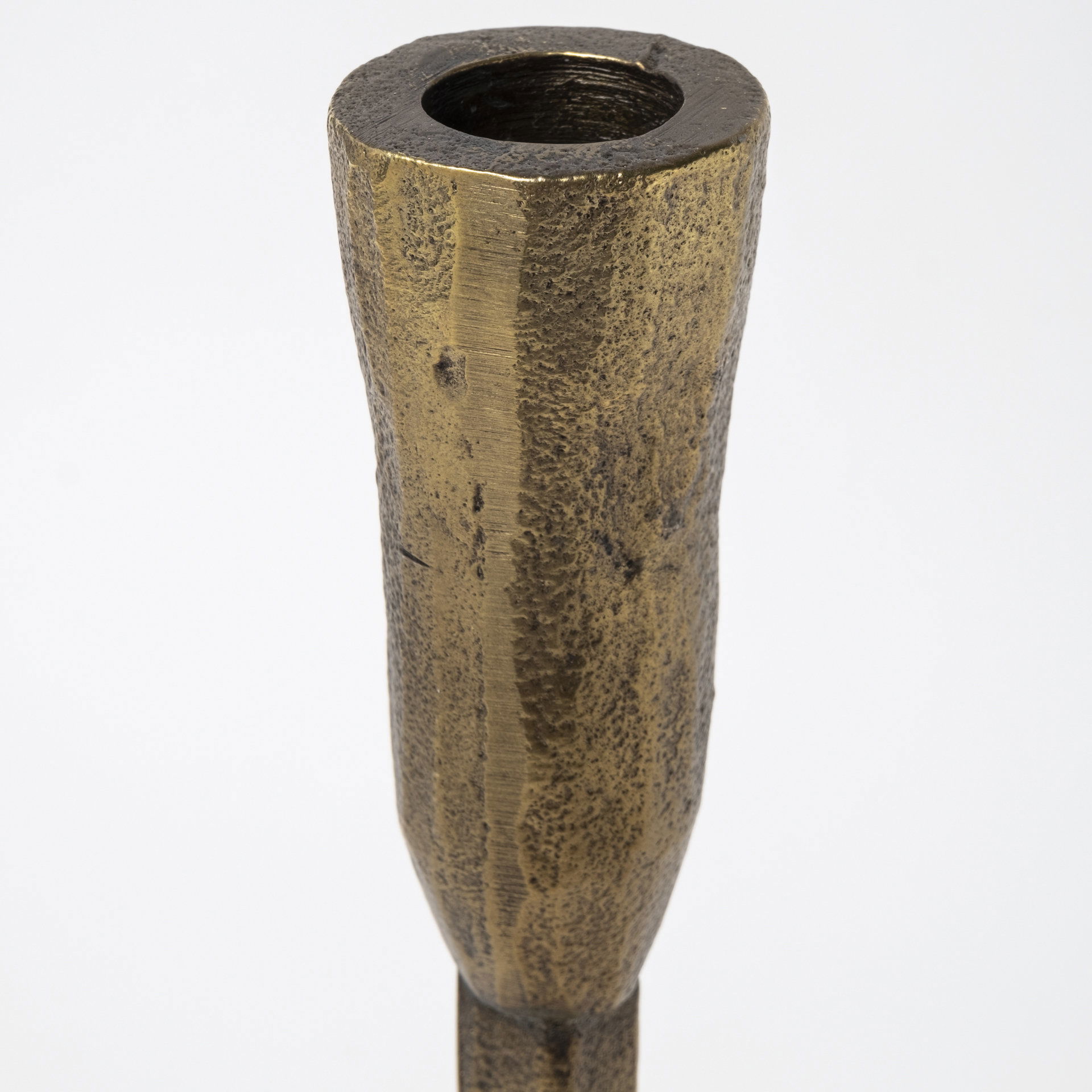 Levit (Large) Gold Table Candle Holder, Candles & Candle Holder by Mercana, 5" length x 5" width x 20" height View 9