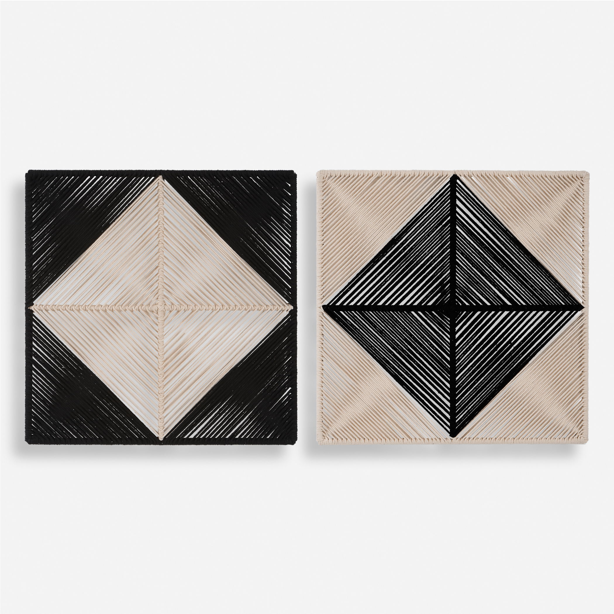 Seeing Double Rope Wall Squares, S/2 large image 