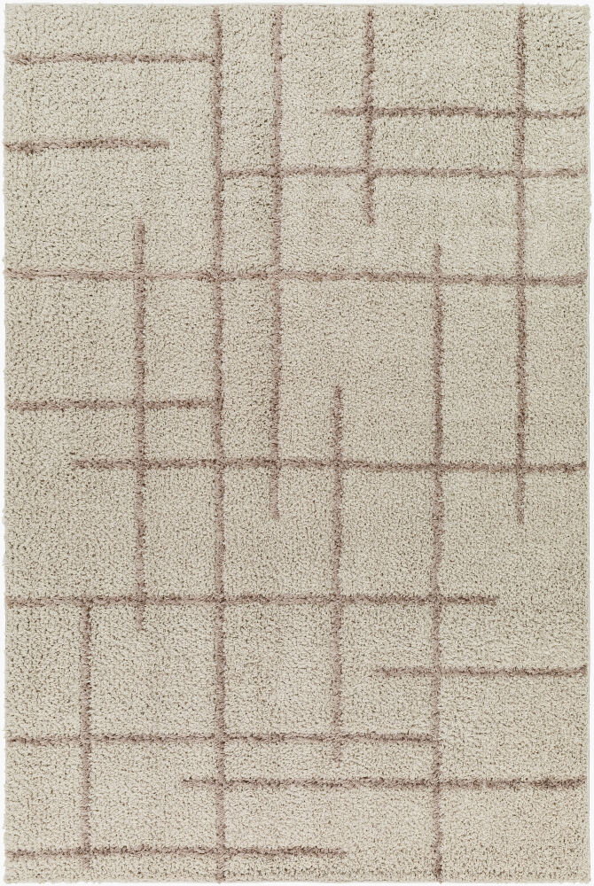 Maryland Shag Machine Woven Rug, by Surya, 1'3.75" length x 1'3.75" width