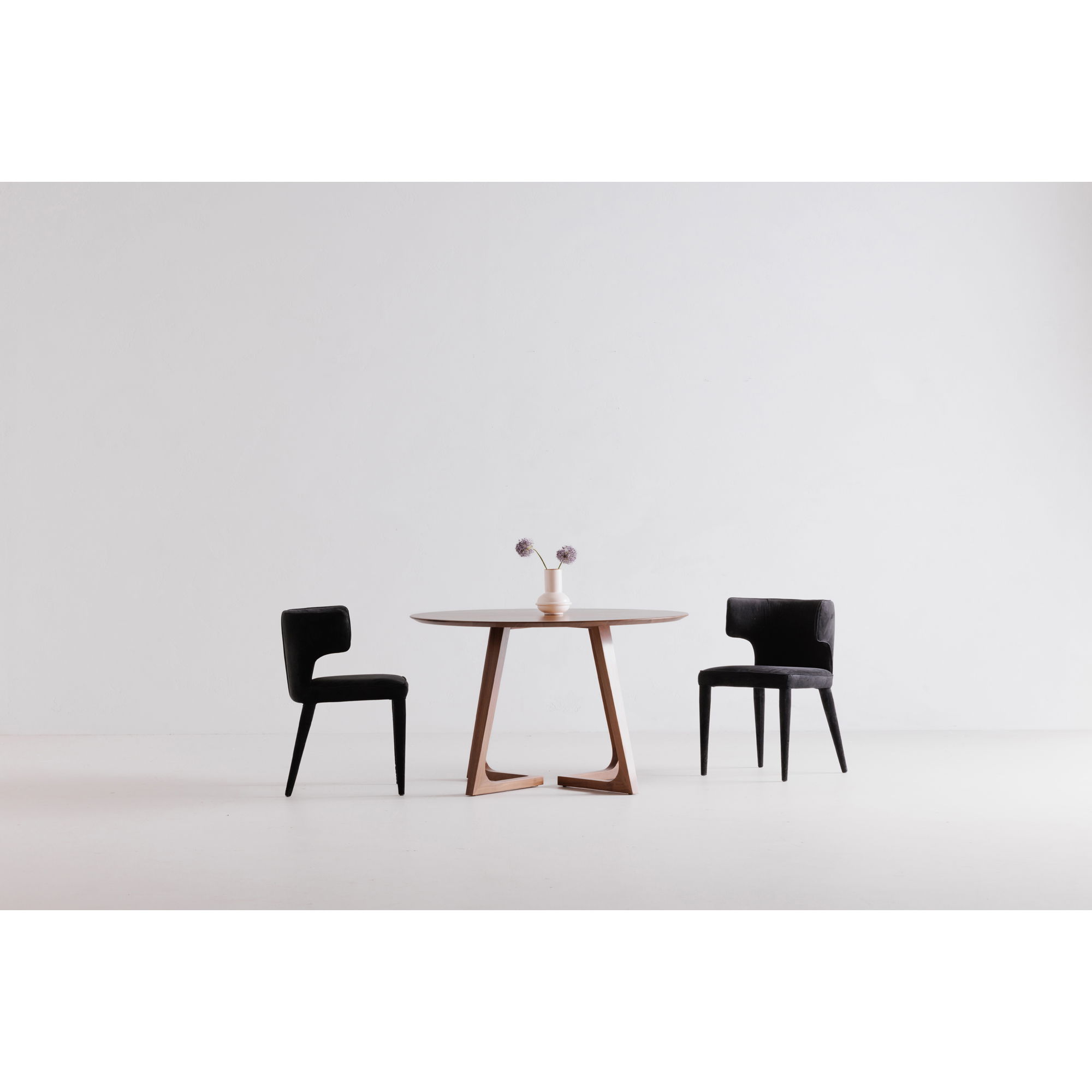 Jennaya Dining Chair Black large image 