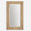 Demetria Oversized Wooden Mirror, by Uttermost, 43.75" width x 74" height x 2.12" depth thumbnail 1