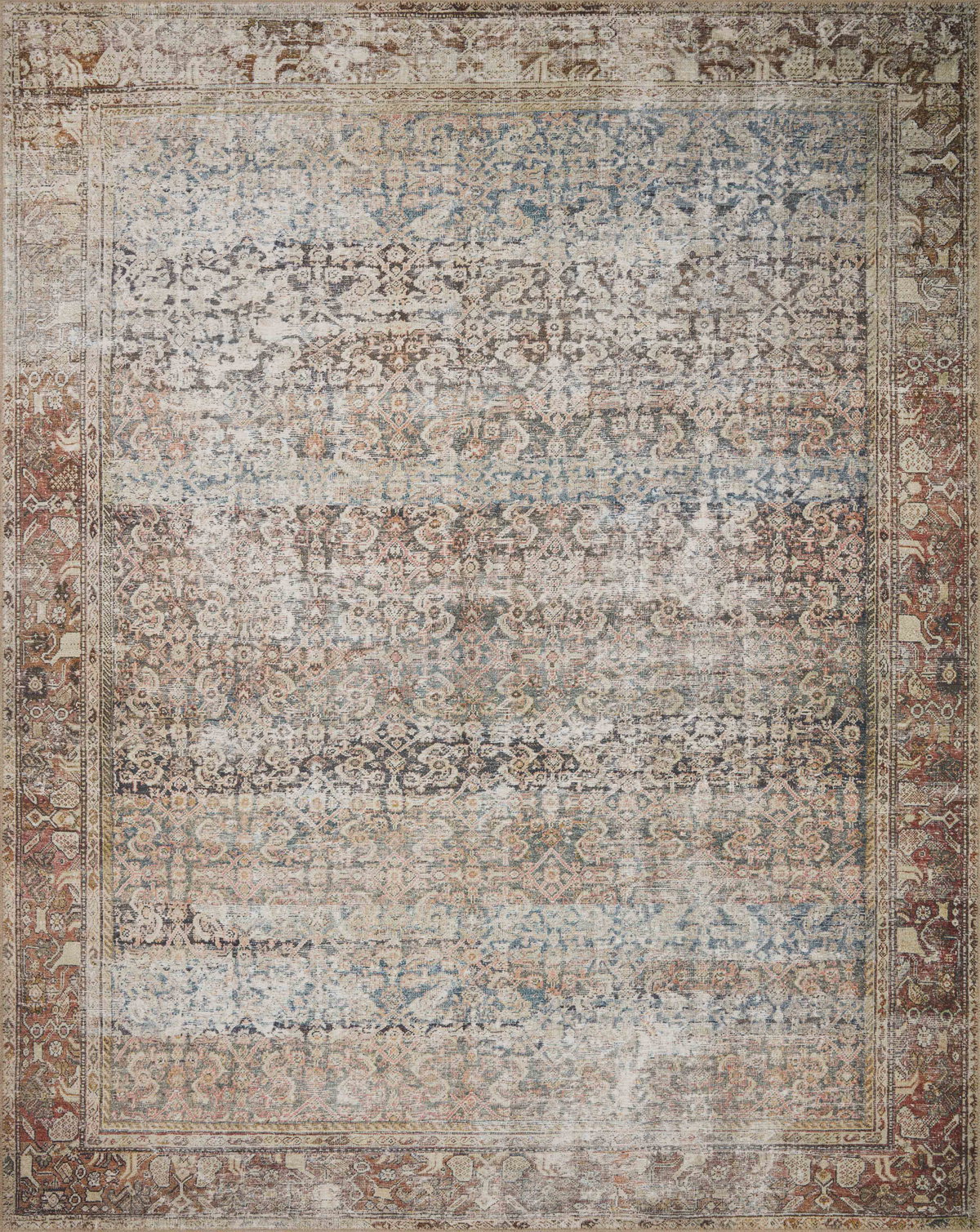 Amber Lewis x Loloi Georgie Rug, 2' length x 5' width View 1