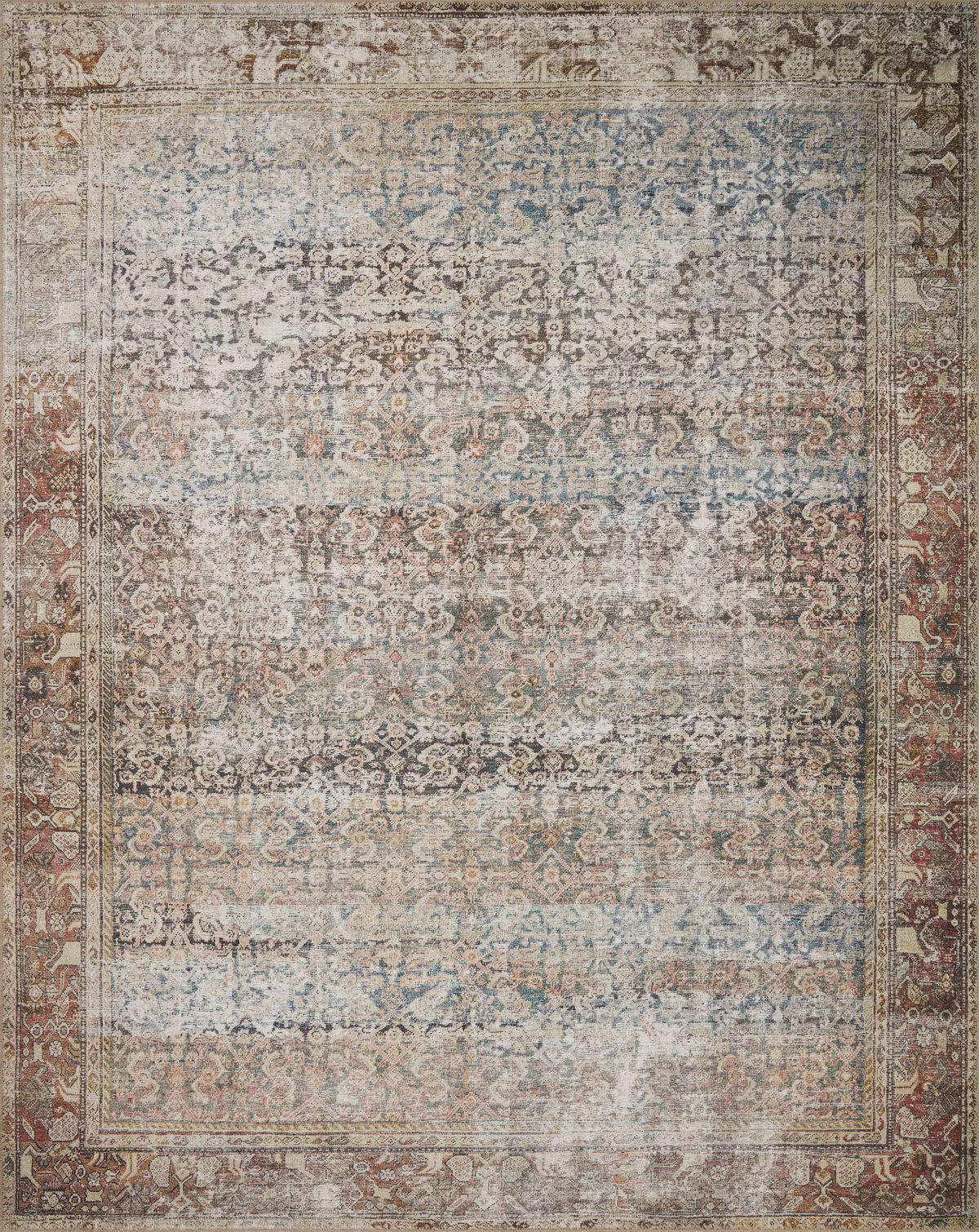 Amber Lewis x Loloi Georgie Rug, 2'6" length x 7'6" width View 1