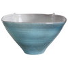 Blue Crest Ceramic Bowl, Decorative by Uttermost, 17" width x 9" height x 13.5" depth thumbnail 6