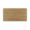 Segment Dining Table Wood Small Heritage Brown, by Moe's Home, 72" width x 30" height x 39" depth thumbnail 5