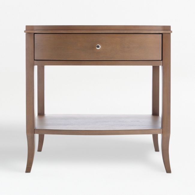 Online Designer Bedroom Colette Driftwood Nightstand