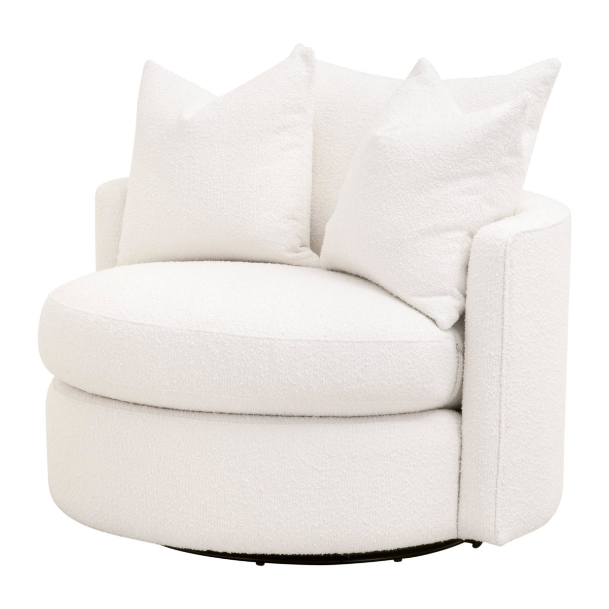 Lourne Petite Swivel Sofa Chair, Seating by Essentials for Living, 43.5" width x 33" height x 41" depth View 2