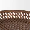 Thala Medium Brown Round Wicker Tray (Set of 2), Decorative Tray by Mercana, 20.47" length x 20.47" width x 4.5" height thumbnail 6