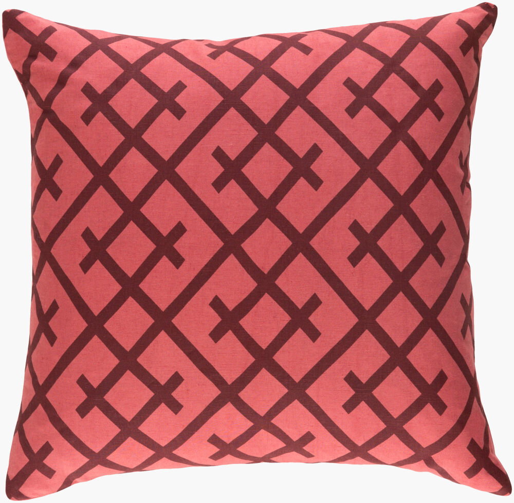 Ethiopia Accent Pillow, Decorative Pillow by Surya, 18" length x 18" width