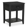 Corrine Nightstand Antique Black, by Moe's Home, 19" width x 23" height x 14" depth thumbnail 2