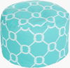 Rain Pouf, Ottoman by Surya, 20" width x 13" height thumbnail