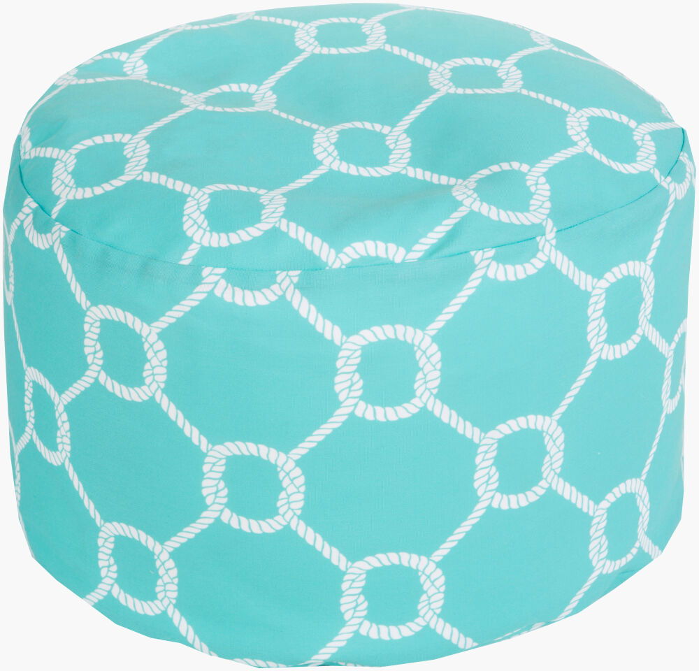 Rain Pouf, Ottoman by Surya, 20" width x 13" height