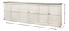 Luciana Wood Drs Buffet,112',St.Wht,Grey, Cabinets & Sideboard by Sarreid, 112" length x 15" width x 38" height thumbnail 14